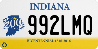 IN license plate 992LMQ