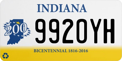 IN license plate 992OYH
