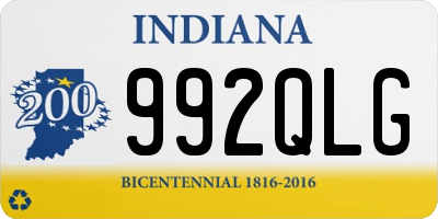 IN license plate 992QLG