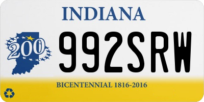 IN license plate 992SRW