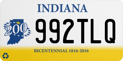 IN license plate 992TLQ