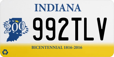 IN license plate 992TLV