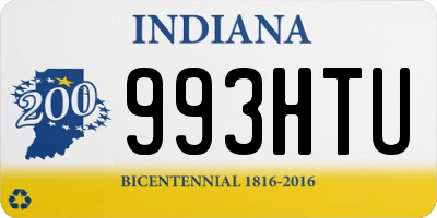 IN license plate 993HTU