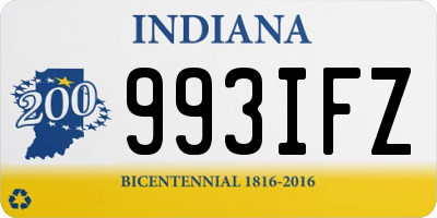 IN license plate 993IFZ