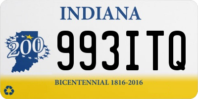IN license plate 993ITQ