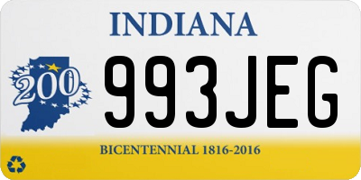 IN license plate 993JEG