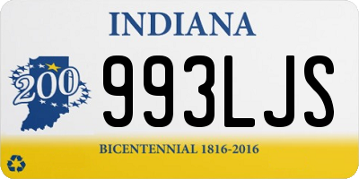 IN license plate 993LJS