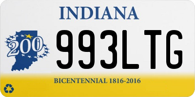 IN license plate 993LTG