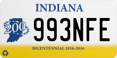 IN license plate 993NFE