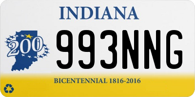 IN license plate 993NNG