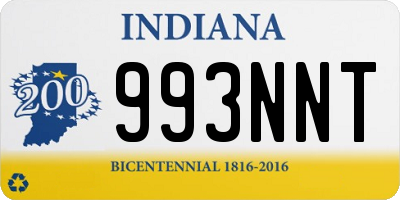 IN license plate 993NNT