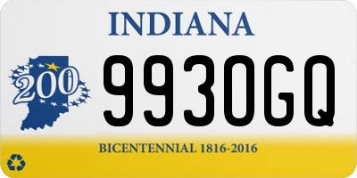 IN license plate 993OGQ