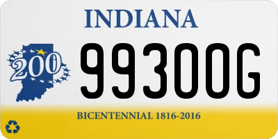 IN license plate 993OOG