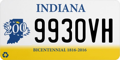 IN license plate 993OVH