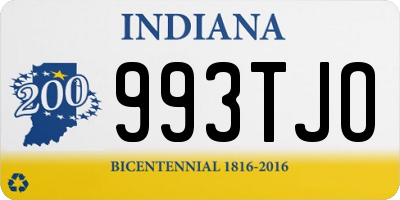 IN license plate 993TJO