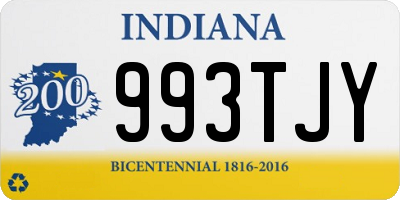 IN license plate 993TJY