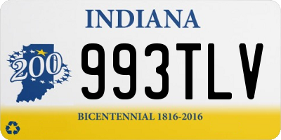 IN license plate 993TLV