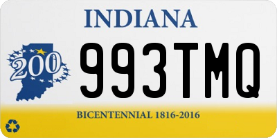 IN license plate 993TMQ