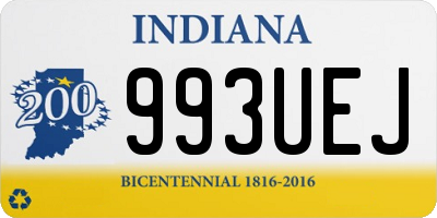 IN license plate 993UEJ