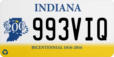 IN license plate 993VIQ