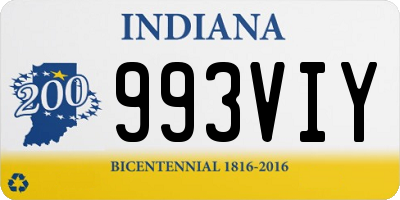 IN license plate 993VIY