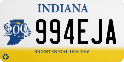 IN license plate 994EJA