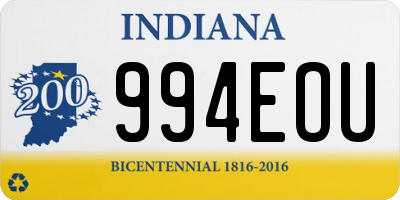 IN license plate 994EOU