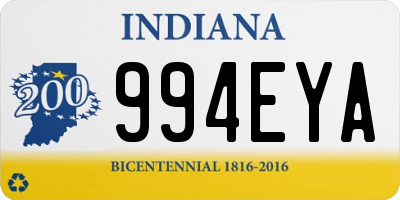 IN license plate 994EYA