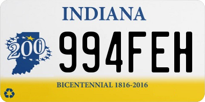 IN license plate 994FEH