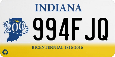 IN license plate 994FJQ