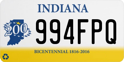 IN license plate 994FPQ