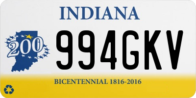 IN license plate 994GKV