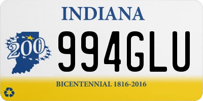 IN license plate 994GLU