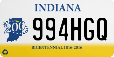 IN license plate 994HGQ