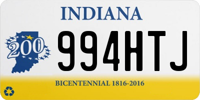 IN license plate 994HTJ