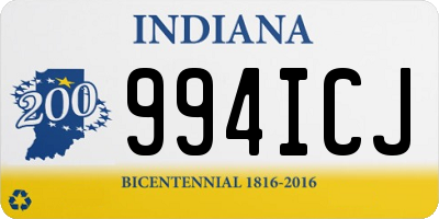 IN license plate 994ICJ