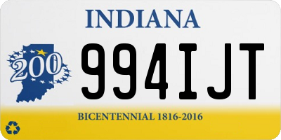 IN license plate 994IJT