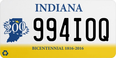 IN license plate 994IOQ