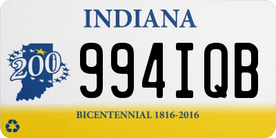 IN license plate 994IQB