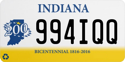 IN license plate 994IQQ