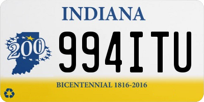 IN license plate 994ITU