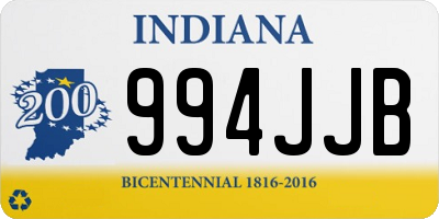 IN license plate 994JJB