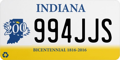 IN license plate 994JJS