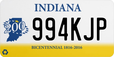 IN license plate 994KJP