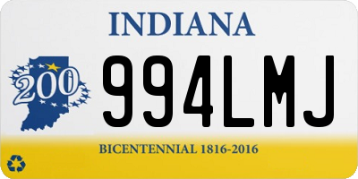 IN license plate 994LMJ