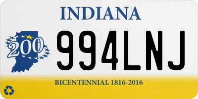 IN license plate 994LNJ