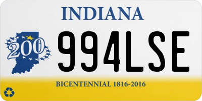 IN license plate 994LSE
