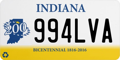 IN license plate 994LVA