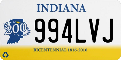 IN license plate 994LVJ