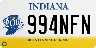 IN license plate 994NFN